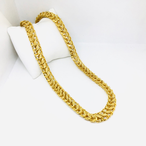 BRANDED DESIGNED FANCY GOLD CHAIN