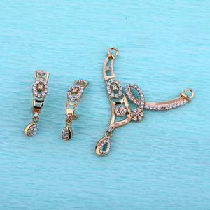 750 Rose Gold Hallmark Mangalsutra Classic Pe
