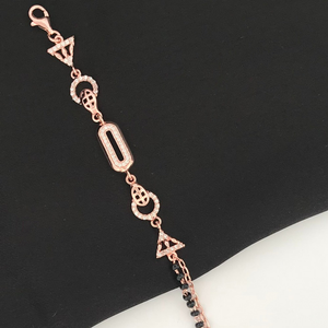 925 Silver Unique Design Mangalsutra Bracelet