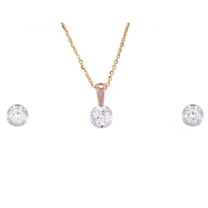 18k gold lab grown brilliant cut diamond pend