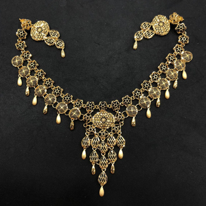916 Gold Stylish Necklace Set