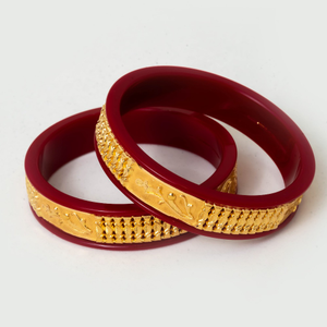 Plain gold patla design