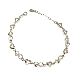 925 Sterling Silver infinite Designer Bracele