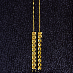 22K EARRINGS CHAIN