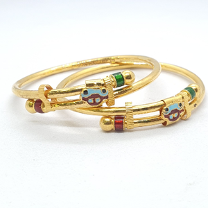 Gold 22.k Fancy Kadli