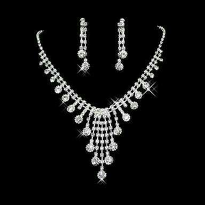 925 Silver Fancy Necklace Set