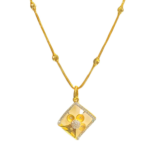 22KT  antique Design Chain Set