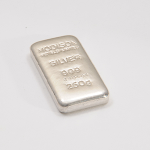 250 Gm Lagadi 999 Purity Silver Casted Bar wi