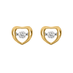 Diamond Glam 14K Gold Earrings MDER44