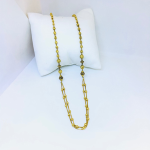 Designing fancy gold antique mala