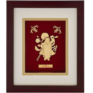 Shrinathji Frame In 24K Gold Foil MGA - AGE03