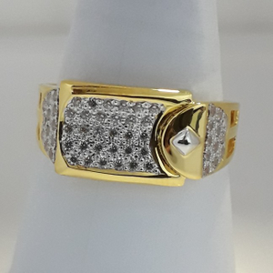 916 Gold fancy gents ring MJ-ZS7482