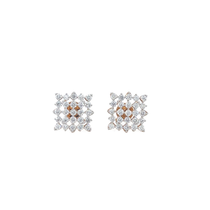 Sublime Traditional Diamond Hoop Earrings In 