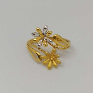 22 Kt Gold Ladies Branded Ring