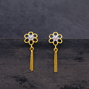 916 Gold Hallmark Stylish Earring Jhummar LJE