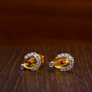 916 Gold CZ Hallmark Exclusive Ladies Tops Ea