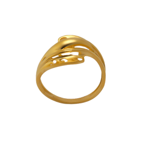 22k Gold Plain Ring