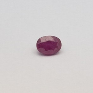 2.37ct oval red ruby-manek