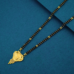 22K 916 Simple Pendant With Double Line Ser M