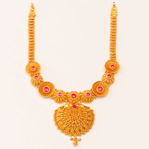 Enchanting 22kt gold necklace