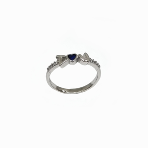 925 Sterling Silver love ring in  mga - lrs48