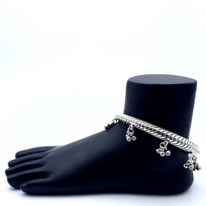 925 sterling silver regal anklets