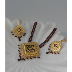 23kt gold thewa  jewellery