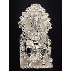 925 silver ganpati idol