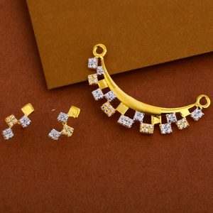 916 Gold  Mangalsutra Women's Gorgeous Pendan