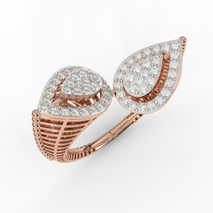 Elegant Lab Grown Diamond Party Wear Ring