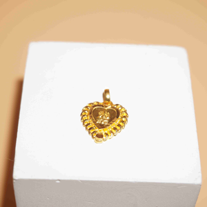 22k Gold Classy Plain  Pendant 1047R59