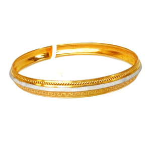 One gram gold forming punjabi kada bracelet m