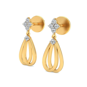 Gold glorious earring ber 065