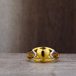 916 Gold Plain Ring LPR175