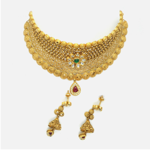 916 Gold Antique Bridal Jewellery RHJ - 4972