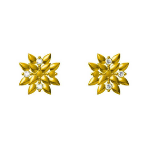 18KT Antique Diamond Designer Earrings