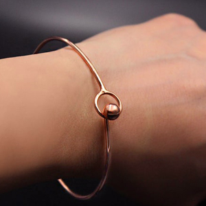 14 kt real solid rose gold edgy boho chic hin