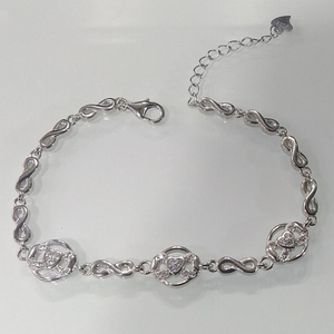 925 sterling silver casual wear  bracelet for