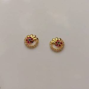 Gold Diamond Earring