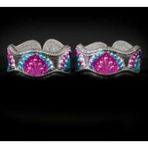 Silver Elegant Design Toe Rings