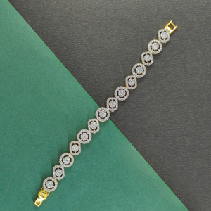 14K Gold Elite Diamond Bracelet JBRC13