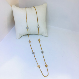 BRANDED FANCY ROSE GOLD CHAIN