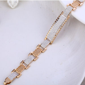 18k rose gold exclusive gents bracelet