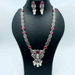 925 sterling silver pearl mala set