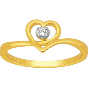 18k gold real diamond ring mga - rdr0015