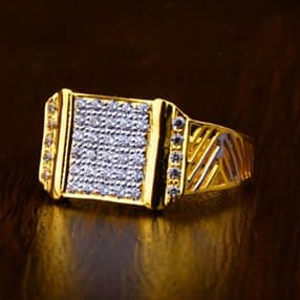 916 Gold Gents Ring 0011