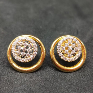 FLORA ROUND STUD EARRING BT0037