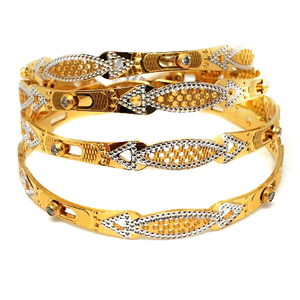 One gram gold forming bangles mga - gf0035