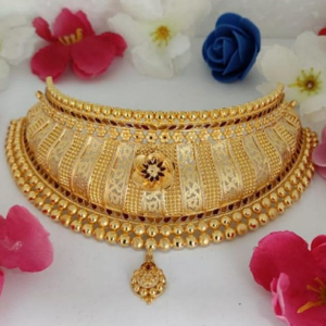 22 CT GOLD BRIDAL SET (choker)