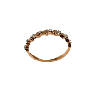 18K Rose Gold Designer Thumb Ring MGA - LRG11